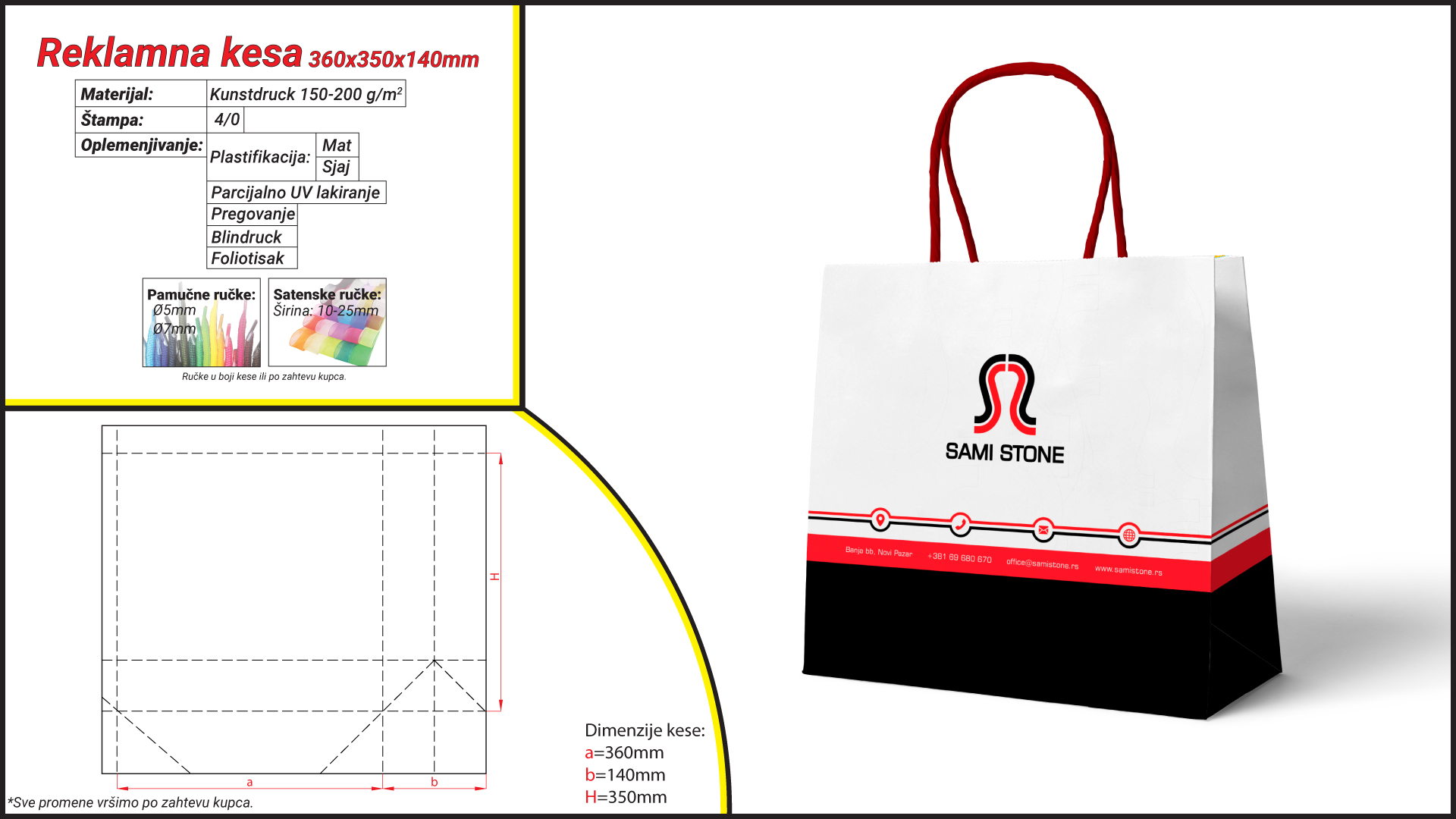 Kesa 360x350x140 mm