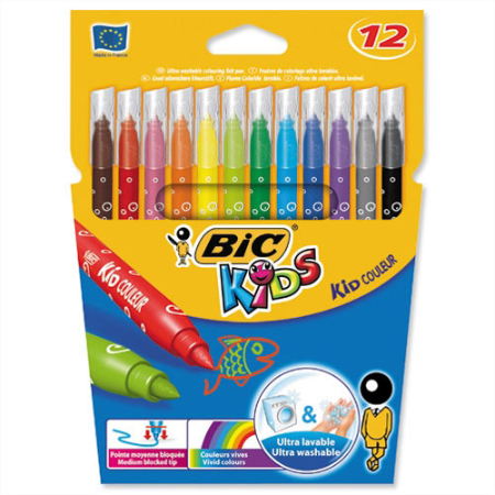 Bic flomasteri Kid COULEUR 1/12