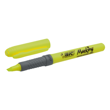 Bic highlighter grip žuti