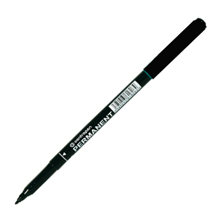 Centropen flomaster 2536/01 crni permanent 1mm
