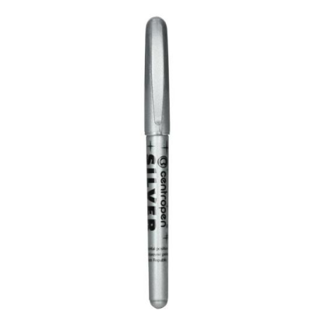 Centropen flomaster 2670 srebrni 1.00 mm