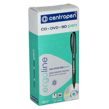 Centropen marker 4606/1 zeleni za CD/DVD diskove