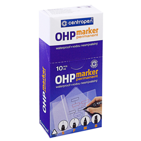Centropen OHP marker 2636 crveni 0.6 mm