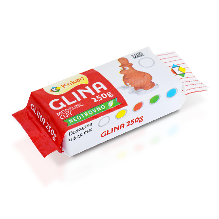 Glina bela 250 gr