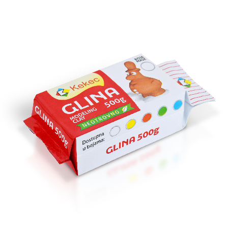 Glina bela 500 gr