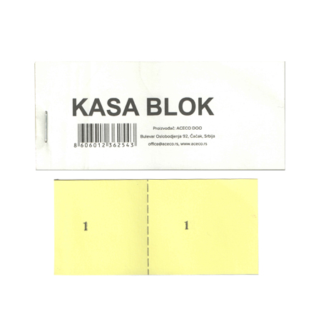 Kasa blok