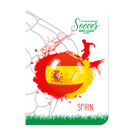 Sveska A4 lantajn 52 l LUX