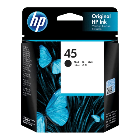 TONER HP INK 51645G No45 black 